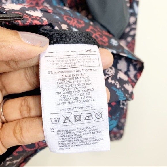 Adidas Originals Ornamental Block Track Jacket In Jacquard Print Size Small - Picture 2 of 6